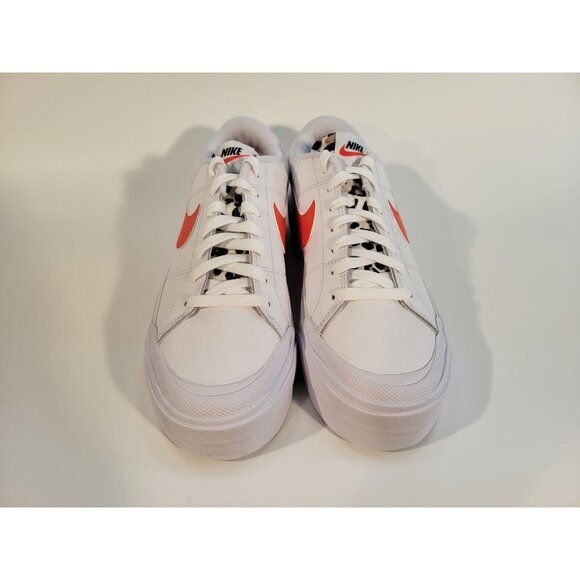 Nike Court Legacy Lift Platform Shoes Sneakers Womens Size 10 White DZ5203-100 - Picture 4 of 12